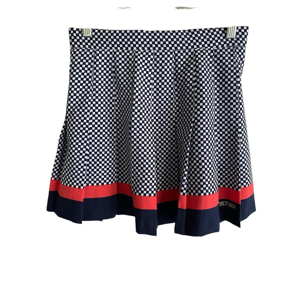Tretorn of Sweden Skirt Womens 6 Checkered Pleated Tennis Golf Mini